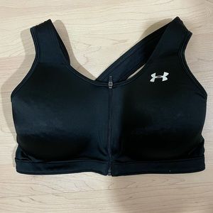 Under Armour black sports bra 36-38